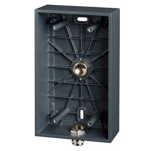 2N Uni - hliníkový box, instalace na zeď