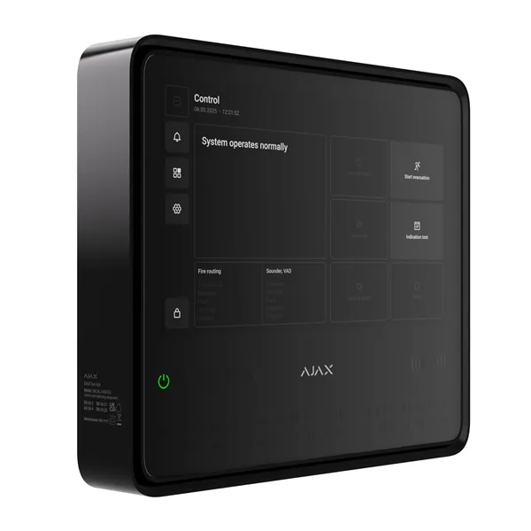 AJAX EN54 Fire Hub, černá