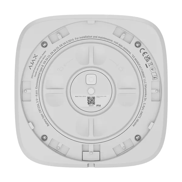 AJAX EN54 FireProtect (Sounder), bílá