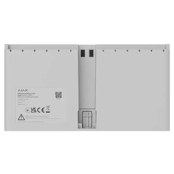 AJAX EN54 Internal Battery (72h), bílá
