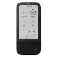 AJAX Superior KeyPad TouchScreen G3,bílá