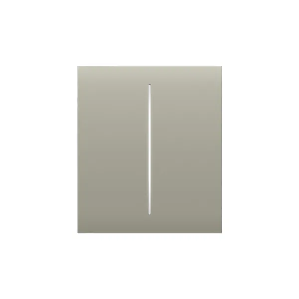 AJAX CenterButton (2-gang) - olivová