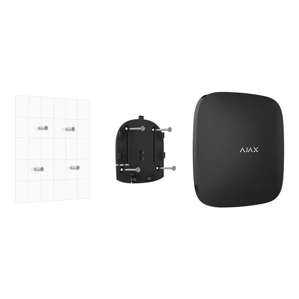 Ajax Hub 2 (2G), 2xSIM 2G, černý