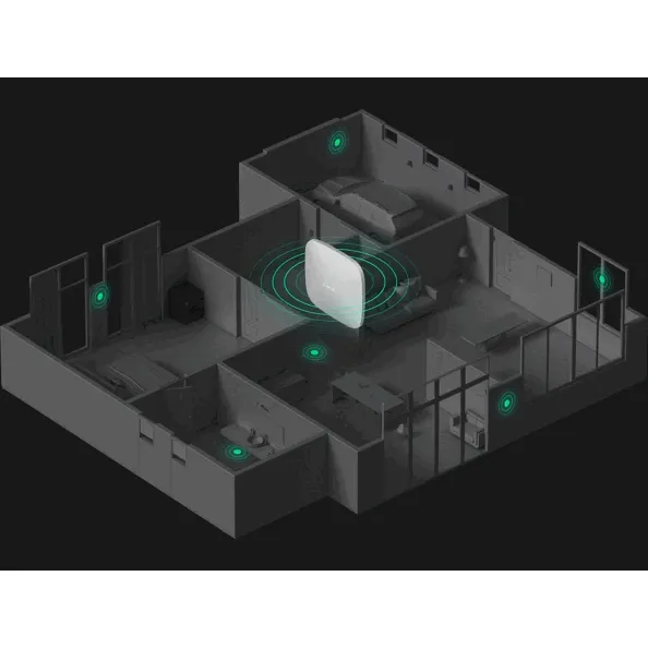 Ajax Hub, 1xSIM 2G, bílý