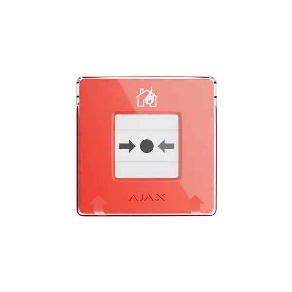 AJAX Manual CallPoint, červená