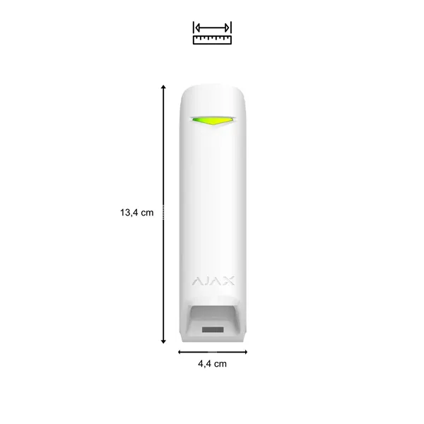 Ajax MotionProtect Curtain, bílý