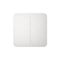 AJAX SoloButton (2-gang) - bílá