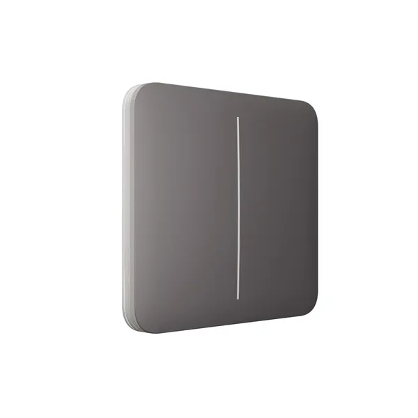 AJAX SoloButton (2-gang) - šedá