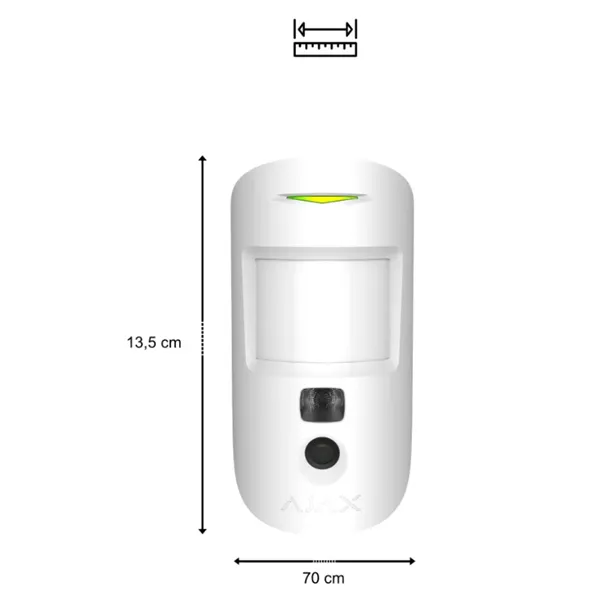 Ajax Superior MotionCam AM (PhOD), bílý