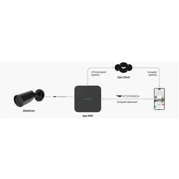 BulletCam (5 Mpx/4 mm), bílá