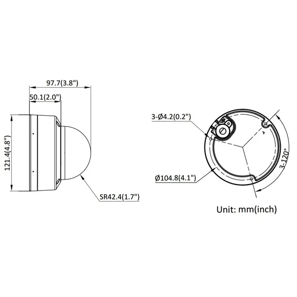 DS-2CD1143G2-LIU(2.8mm)(BLACK)