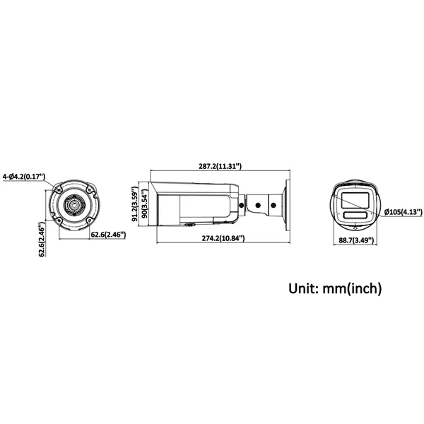 DS-2CD2T126G3-IS2UY/SL(2.8mm)(eF)