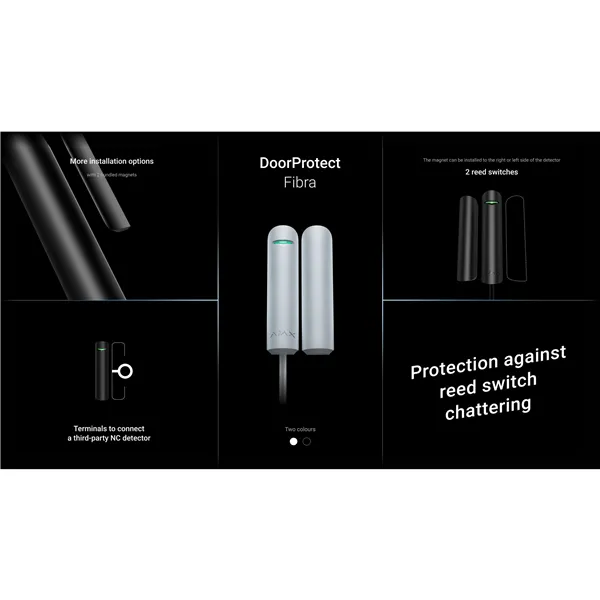 AJAX DoorProtect Fibra, bílá