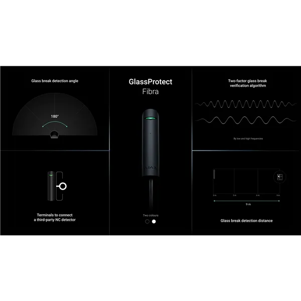 GlassProtect Fibra, černá