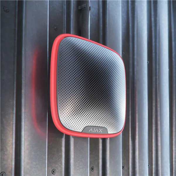 AJAX StreetSiren Fibra, bílá