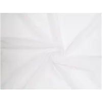 Tkanina na mřížku, bílá