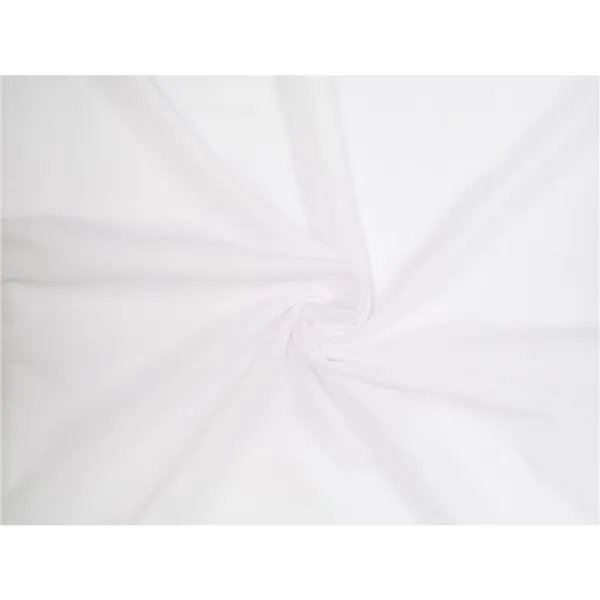 Tkanina na mřížku, bílá