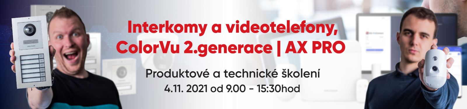 Videotelefony a ColorVu 2.generace | AX PRO