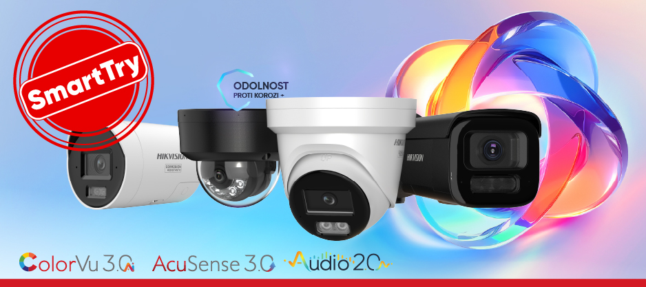 Kamery řady Pro s ColorVu 3.0 za SmartTry cenu
